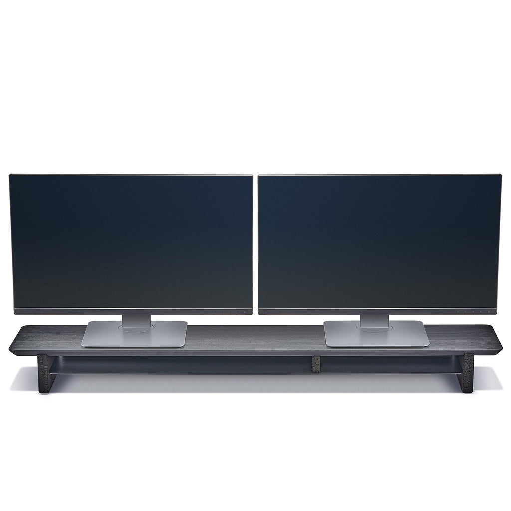 Desk Shelf (Hardwood / Blackened Walnut / Large)