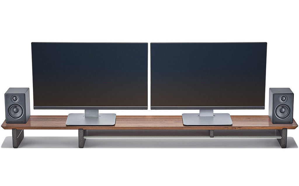 Desk Shelf (Hardwood / Walnut / Extra Large)