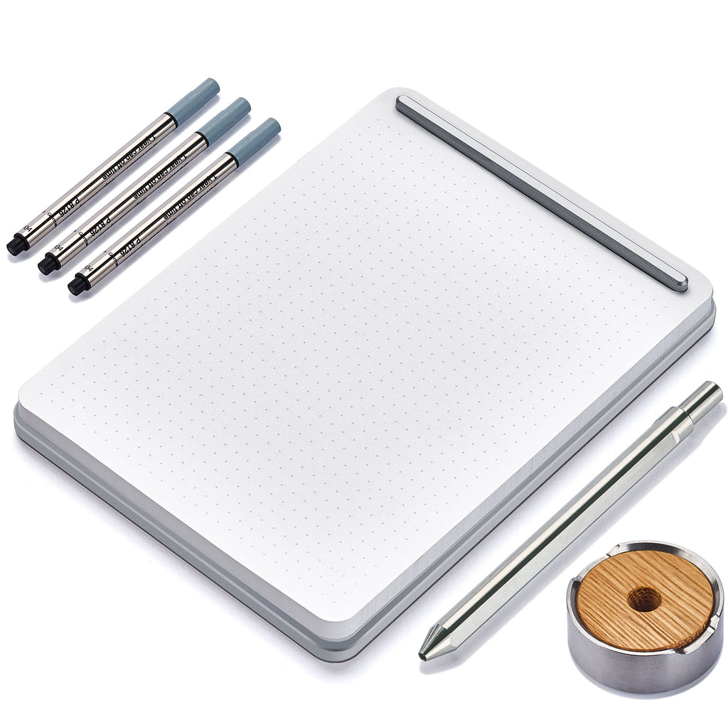 Notepad Bundle (Silver / Oak / Medium)