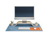 Desk Pad (Wool / Light Blue / Large)