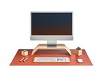 Desk Pad (Leather / Tan / Large)