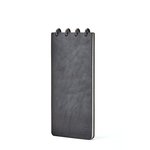 Notebook (Leather / Black / Slim / Dot Grid)