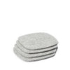 Coaster Set (Wool / Light Grey)
